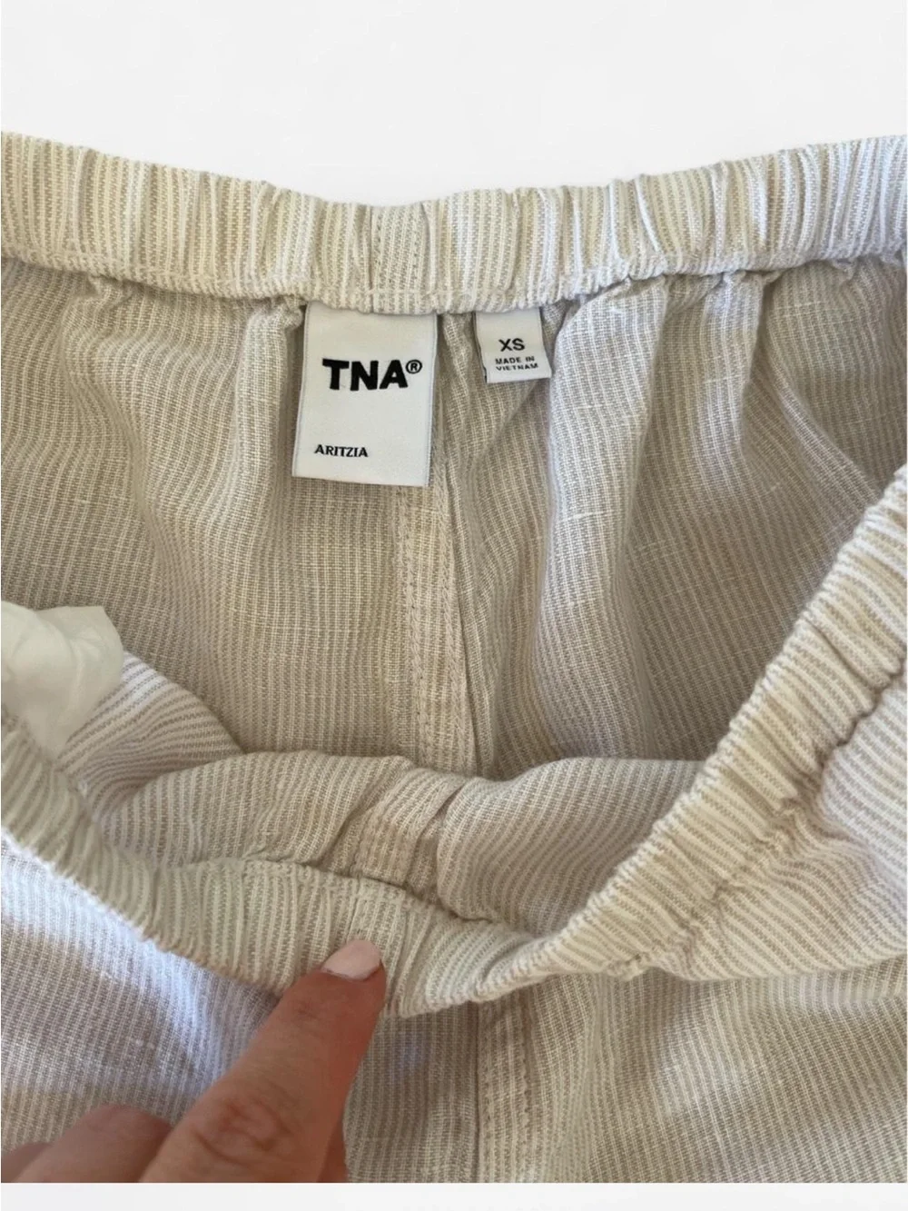 Aritzia Linen Charleston Pants